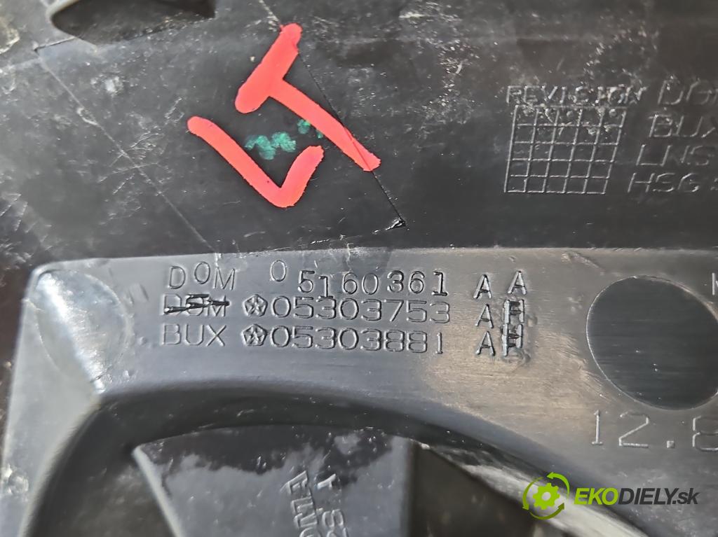 Dodge Caliber 1.8 16V 150 HP manual 110 kW 1798 cm3 5- svetlo / reflektor zadné ľavé 05303753 (Kľučka dverí ostatné)