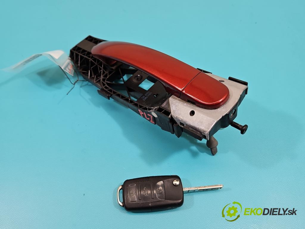 Vw Tiguan I 2007-2016 1.4 TSI 150 HP manual 110 kW 1390 cm3 5- rukoväť predné ľavé mimo: 5N0837885 (Kľučka dverí vonkajšia predná ľavá)