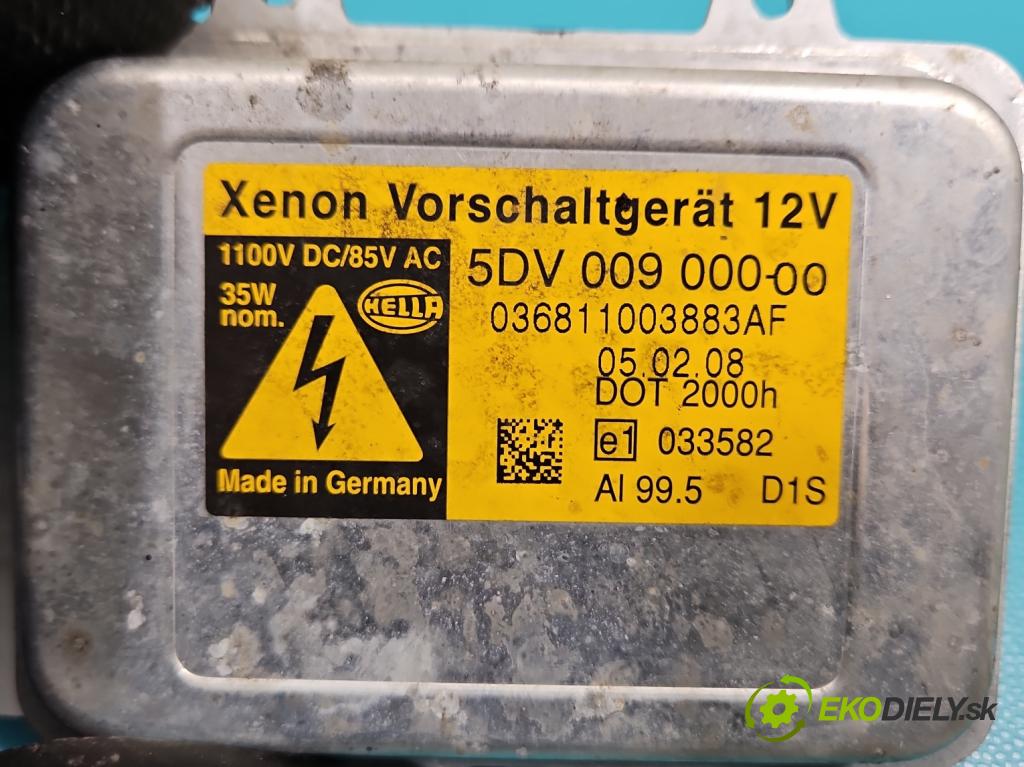 Vw Tiguan I 2007-2016 1.4 TSI 150 hp manual 110 kW 1390 cm3 5- měnič xenon 5DV009000-00 (Měniče)