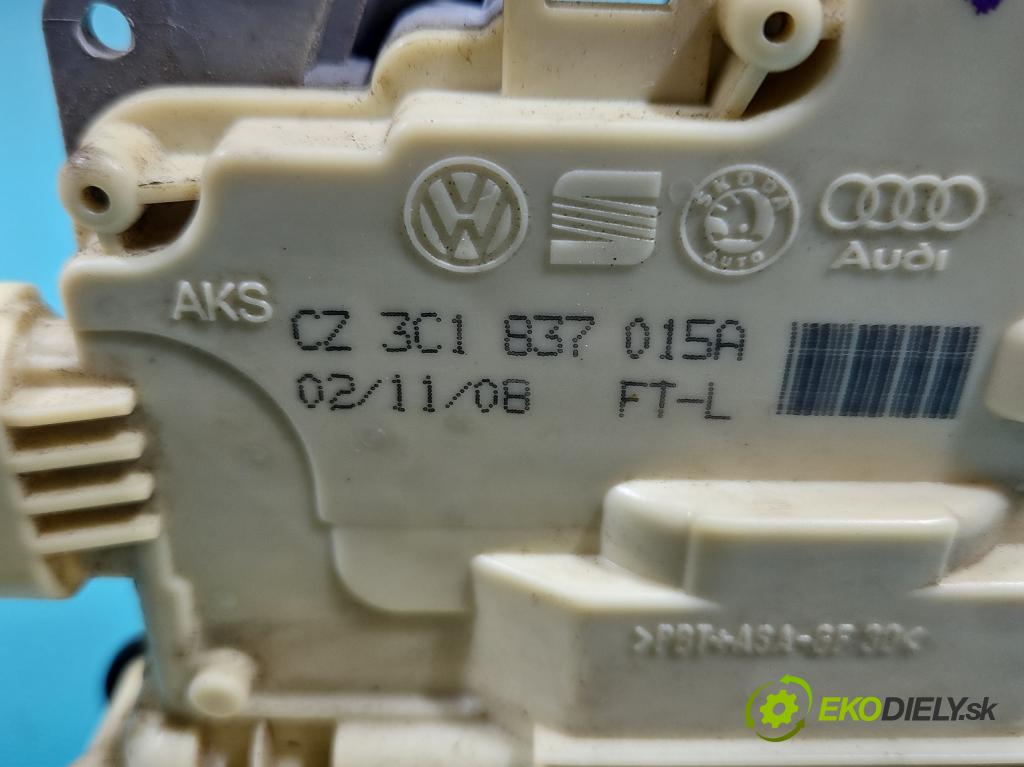 Vw Tiguan I 2007-2016 1.4 TSI 150 hp manual 110 kW 1390 cm3 5- zámek přední levý 3C1837015A