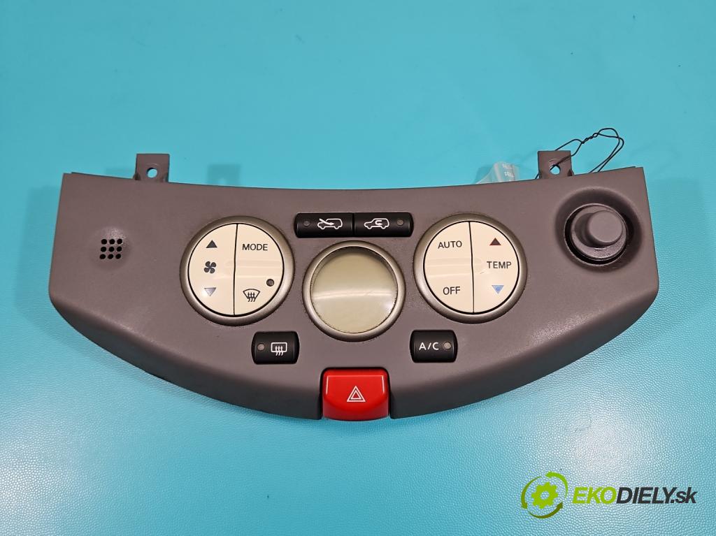 Nissan Micra K12 2003-2010 1.5 dci 65 HP manual 48 kW 1461 cm3 5- panel kúrenia 27500-AX701