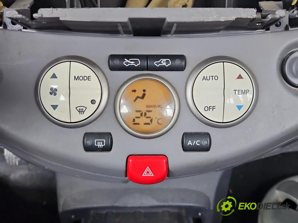 Nissan Micra K12 2003-2010 1.5 dci 65 HP manual 48 kW 1461 cm3 5- panel kúrenia 27500-AX701