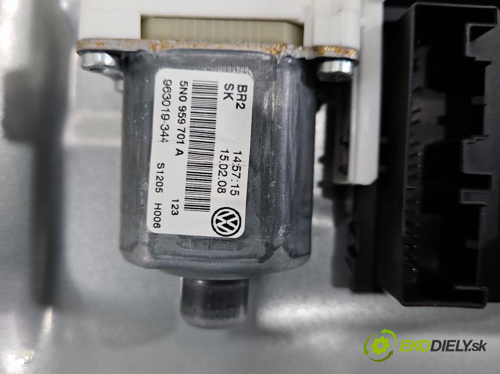 Vw Tiguan I 2007-2016 1.4 TSI 150 hp manual 110 kW 1390 cm3 5- mechanismus stahování přední levý 5N1837729A