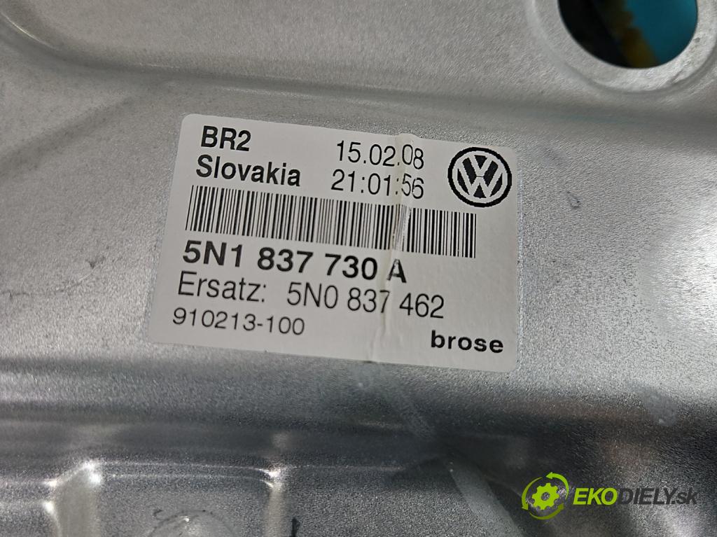 Vw Tiguan I 2007-2016 1.4 TSI 150 hp manual 110 kW 1390 cm3 5- mechanismus stahování přední pravý 1K0959792K