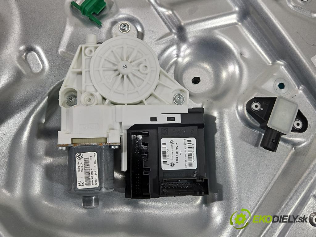 Vw Tiguan I 2007-2016 1.4 TSI 150 hp manual 110 kW 1390 cm3 5- mechanismus stahování přední pravý 1K0959792K