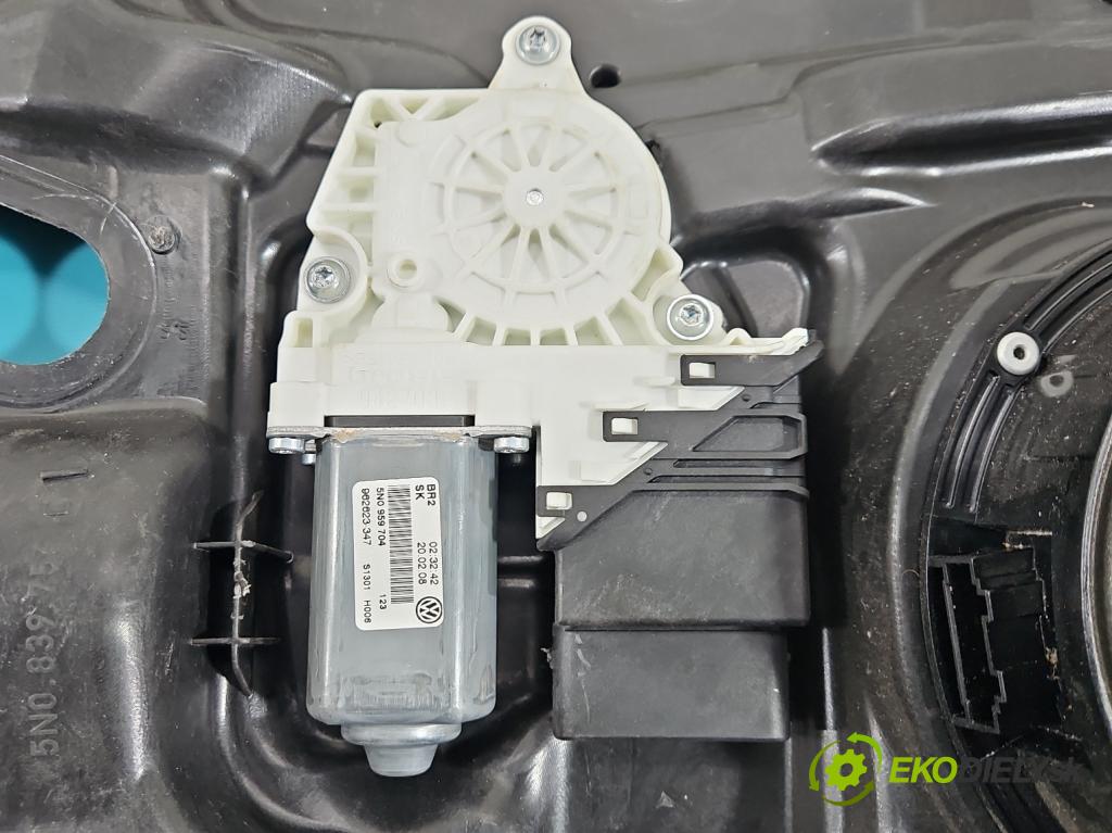 Vw Tiguan I 2007-2016 1.4 TSI 150 HP manual 110 kW 1390 cm3 5- mechanizmus okna zadné pravý 5N0839730F