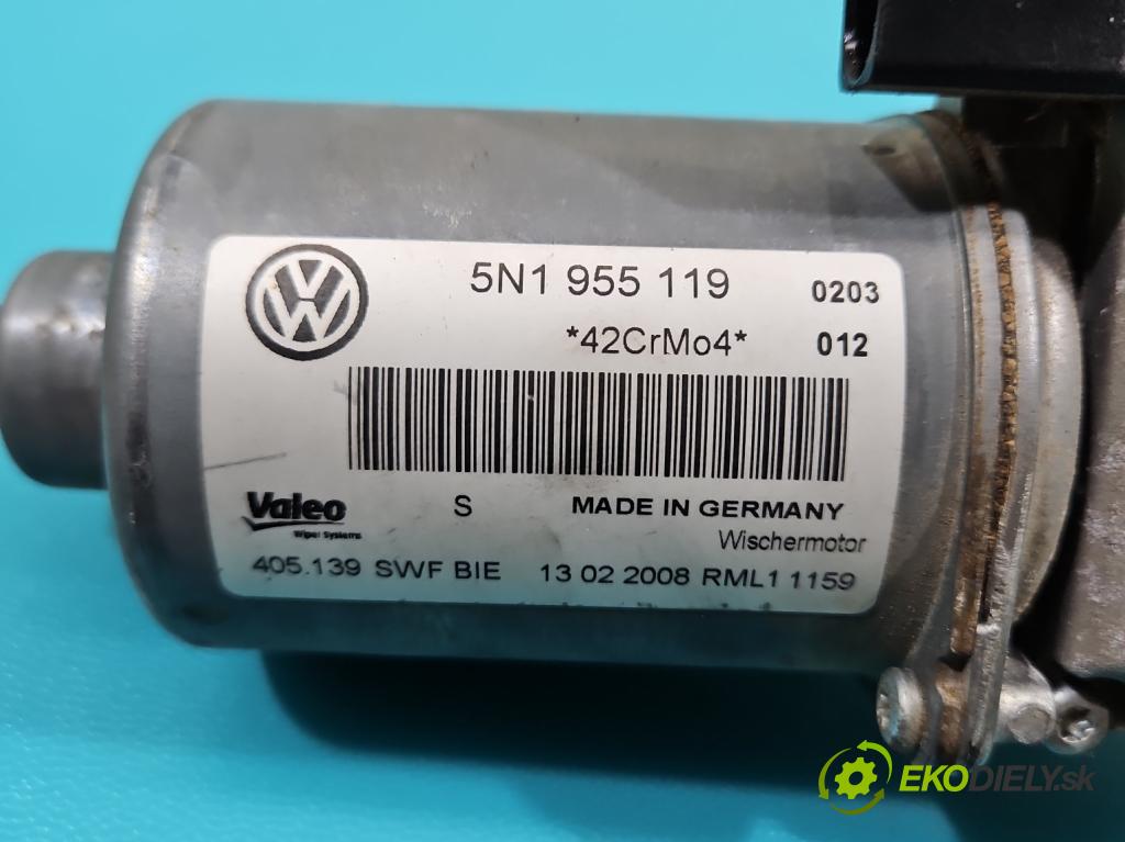 Vw Tiguan I 2007-2016 1.4 TSI 150 hp manual 110 kW 1390 cm3 5- motor stěračů přední 5N1955119