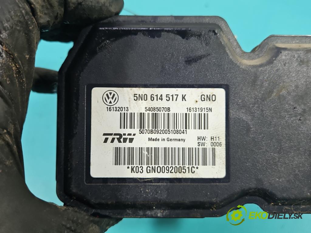 Vw Tiguan I 2007-2016 1.4 TSI 150 HP manual 110 kW 1390 cm3 5- čerpadlo abs 5N0614517K (Pumpa ABS)