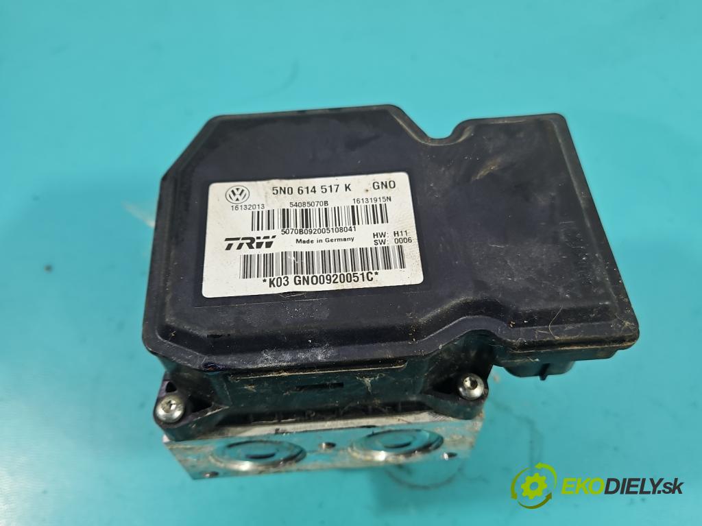 Vw Tiguan I 2007-2016 1.4 TSI 150 HP manual 110 kW 1390 cm3 5- čerpadlo abs 5N0614517K (Pumpa ABS)