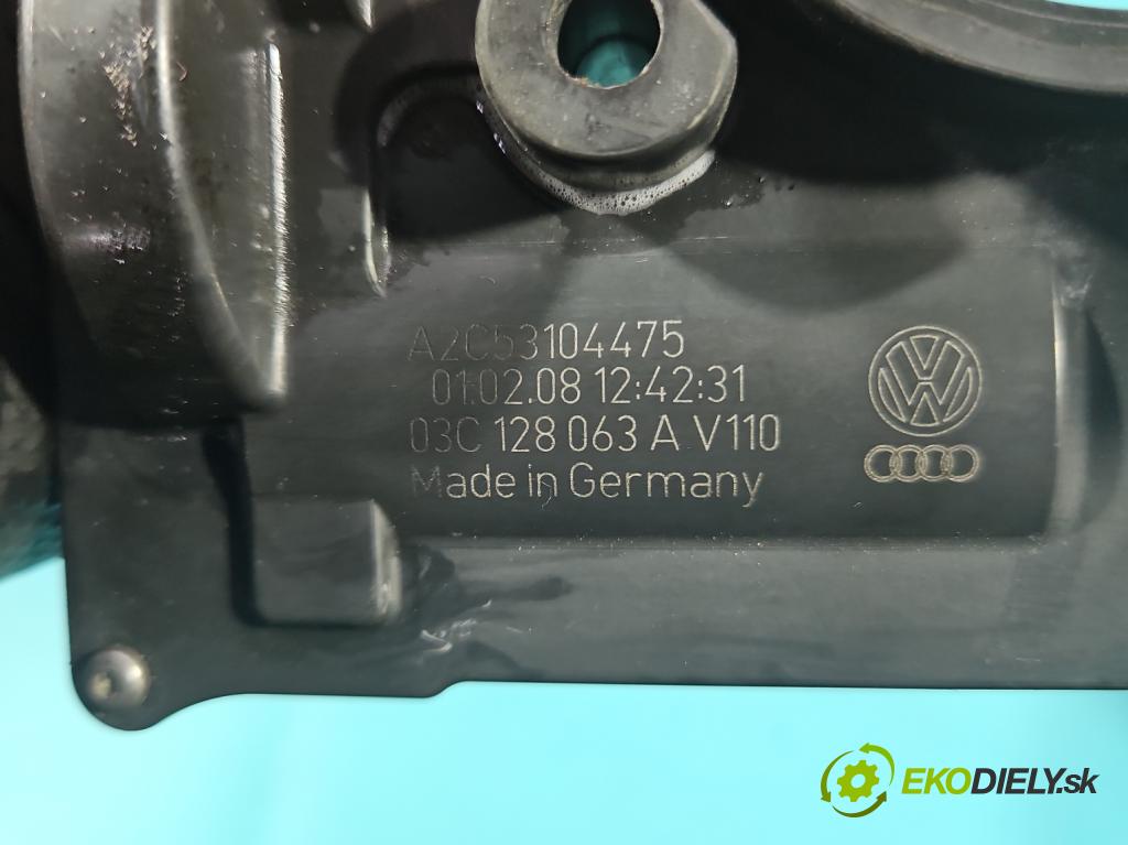 Vw Tiguan I 2007-2016 1.4 TSI 150 HP manual 110 kW 1390 cm3 5- klapka 03C128063A (Škrtiaca klapka)