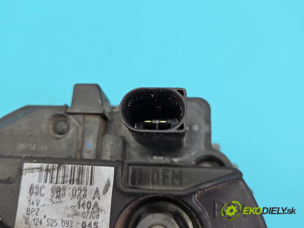 Vw Tiguan I 2007-2016 1.4 TSI 150 HP manual 110 kW 1390 cm3 5- Alternator 03C903023A (Alternátor)