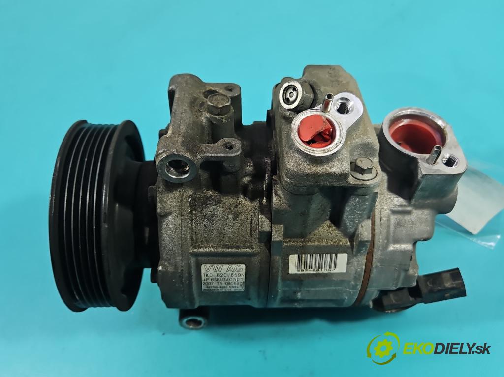 Vw Tiguan I 2007-2016 1.4 TSI 150 HP manual 110 kW 1390 cm3 5- Kompresor: klimatizácie 1K0820859N (Kompresor klimatizácie)