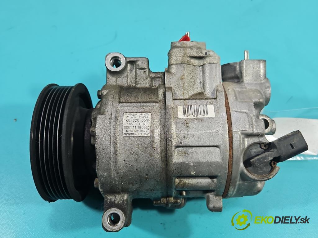 Vw Tiguan I 2007-2016 1.4 TSI 150 HP manual 110 kW 1390 cm3 5- Kompresor: klimatizácie 1K0820859N (Kompresor klimatizácie)