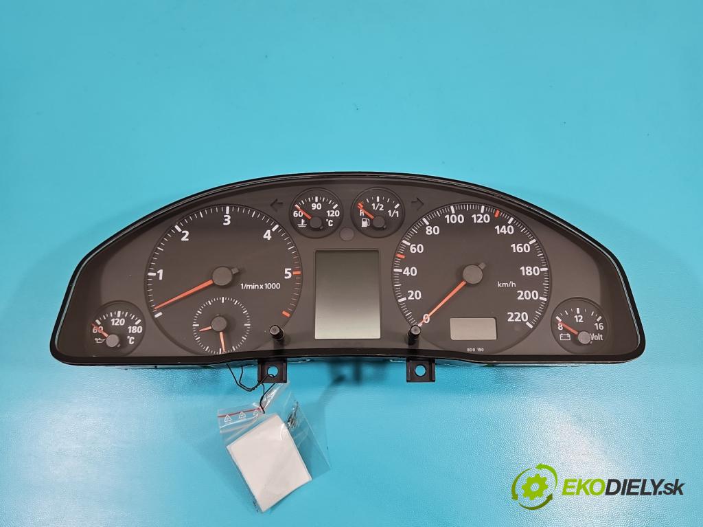 Audi A4 B5 1994-2001 1.9 tdi 110 HP manual 81 kW 1896 cm3 5- prístrojovka/ budíky 8D0919034EX (Prístrojová doska)
