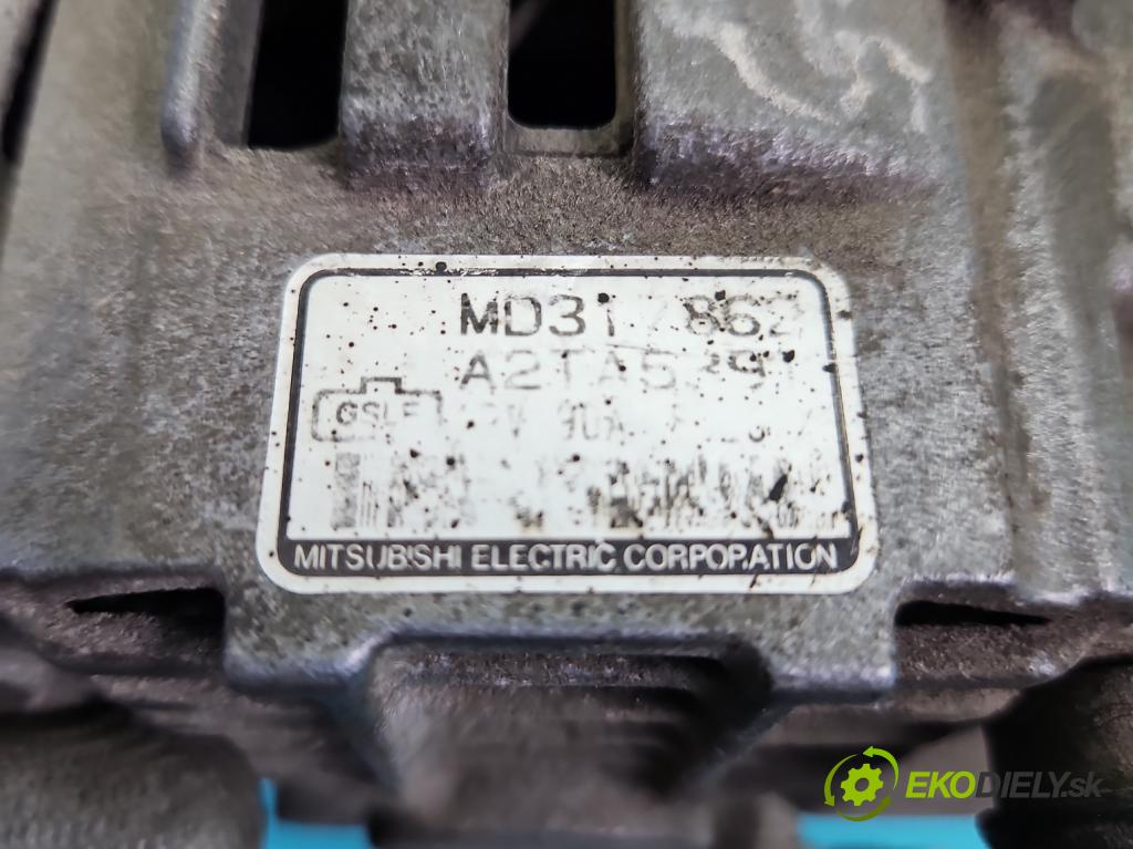 Mitsubishi Galant VIII 1993-2003 2.0 16V 133 HP manual 98 kW 1997 cm3 4- Alternator MD317862 (Alternátor)