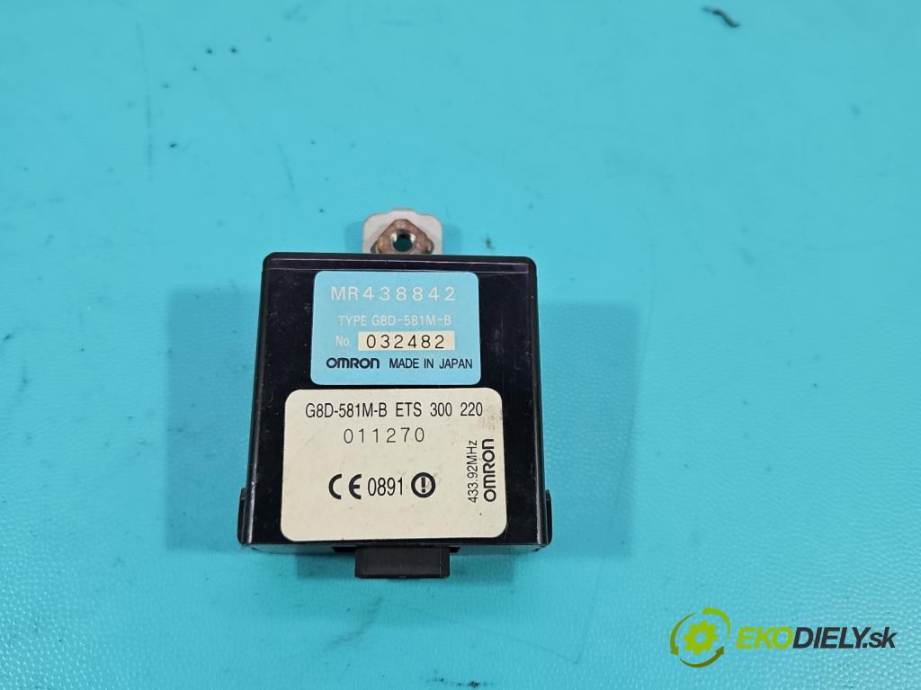 Mitsubishi Galant VIII 1993-2003 2.0 16V 133 HP manual 98 kW 1997 cm3 4- riadiaca jednotka motora MR507625