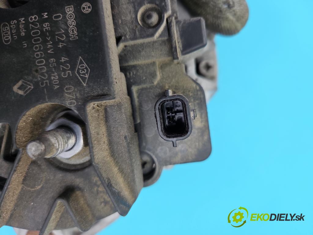 Renault Megane III 2008-2016 1.6 16V 101 HP manual 74 kW 1598 cm3 5- Alternator 8200660025 (Alternátor)