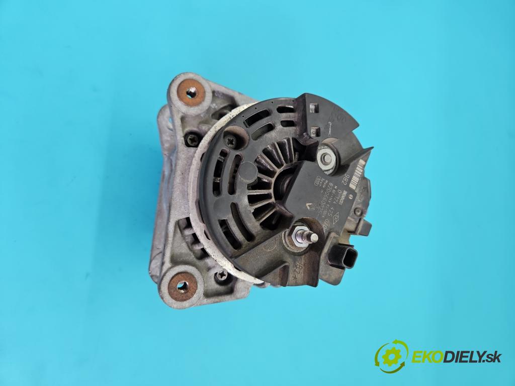 Renault Megane III 2008-2016 1.6 16V 101 HP manual 74 kW 1598 cm3 5- Alternator 8200660025 (Alternátor)