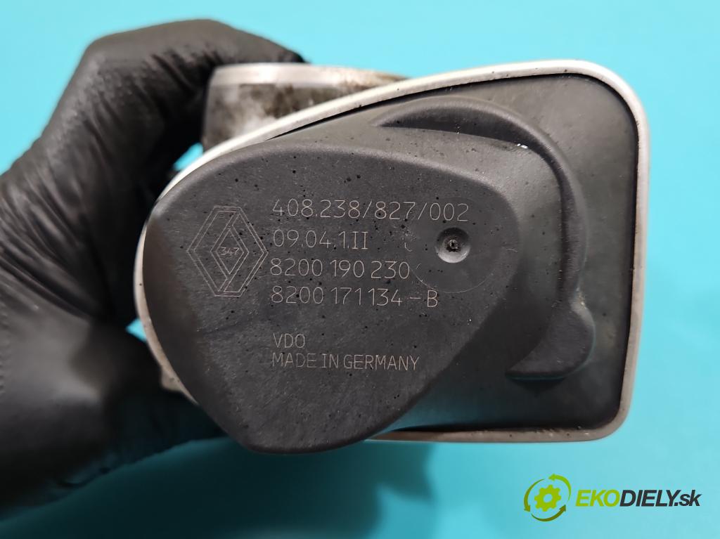 Renault Megane III 2008-2016 1.6 16V 101 HP manual 74 kW 1598 cm3 5- klapka 8200190230 (Škrtiaca klapka)