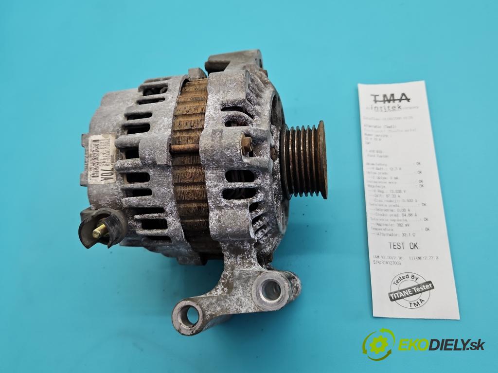 Ford Fusion 1.4 16V 80 HP manual 59 kW 1388 cm3 5- Alternator 2S6T-10300-CB (Alternátor)