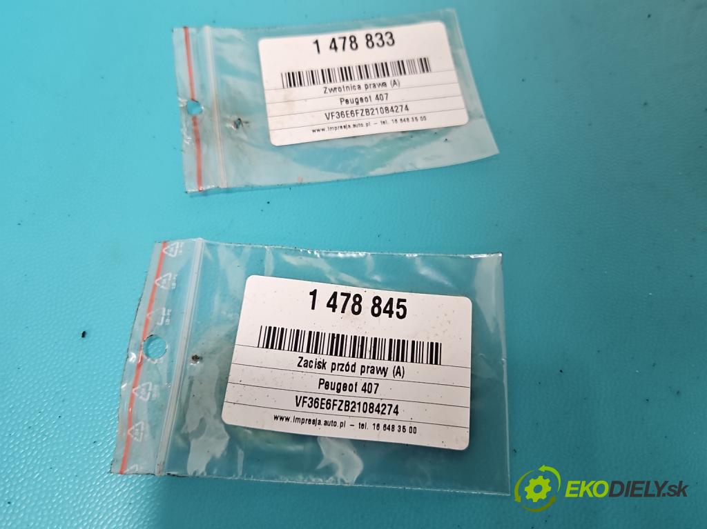 Peugeot 407 1,8.0 16V 116 hp manual 85 kW 1749 cm3 5- náboj pravé  (Náboje)