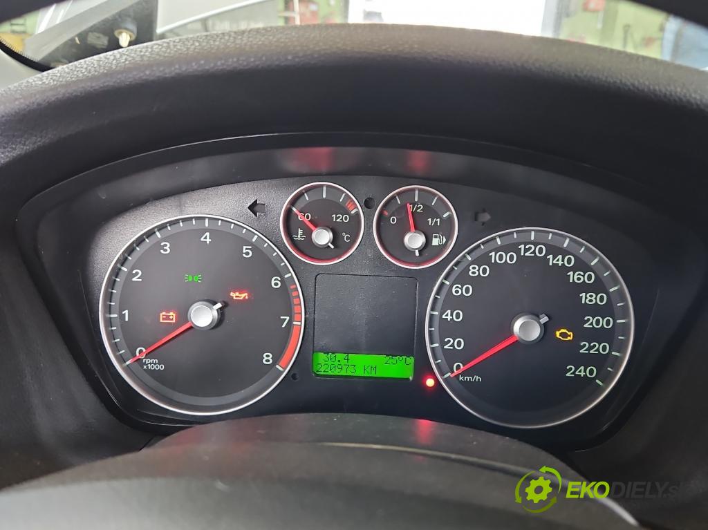 Ford Focus Mk2 2004-2011 1.6 16V 101 HP manual 74 kW 1596 cm3 5- prístrojovka/ budíky 3M5F-10841-B (Prístrojová doska)