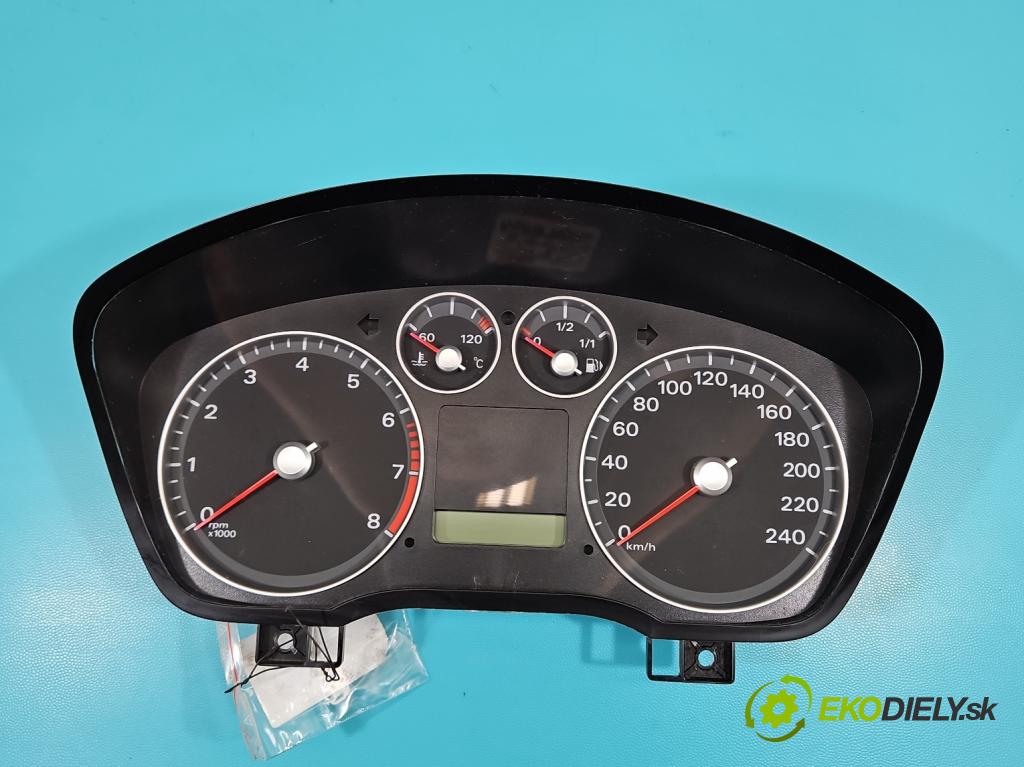Ford Focus Mk2 2004-2011 1.6 16V 101 HP manual 74 kW 1596 cm3 5- prístrojovka/ budíky 3M5F-10841-B (Prístrojová doska)