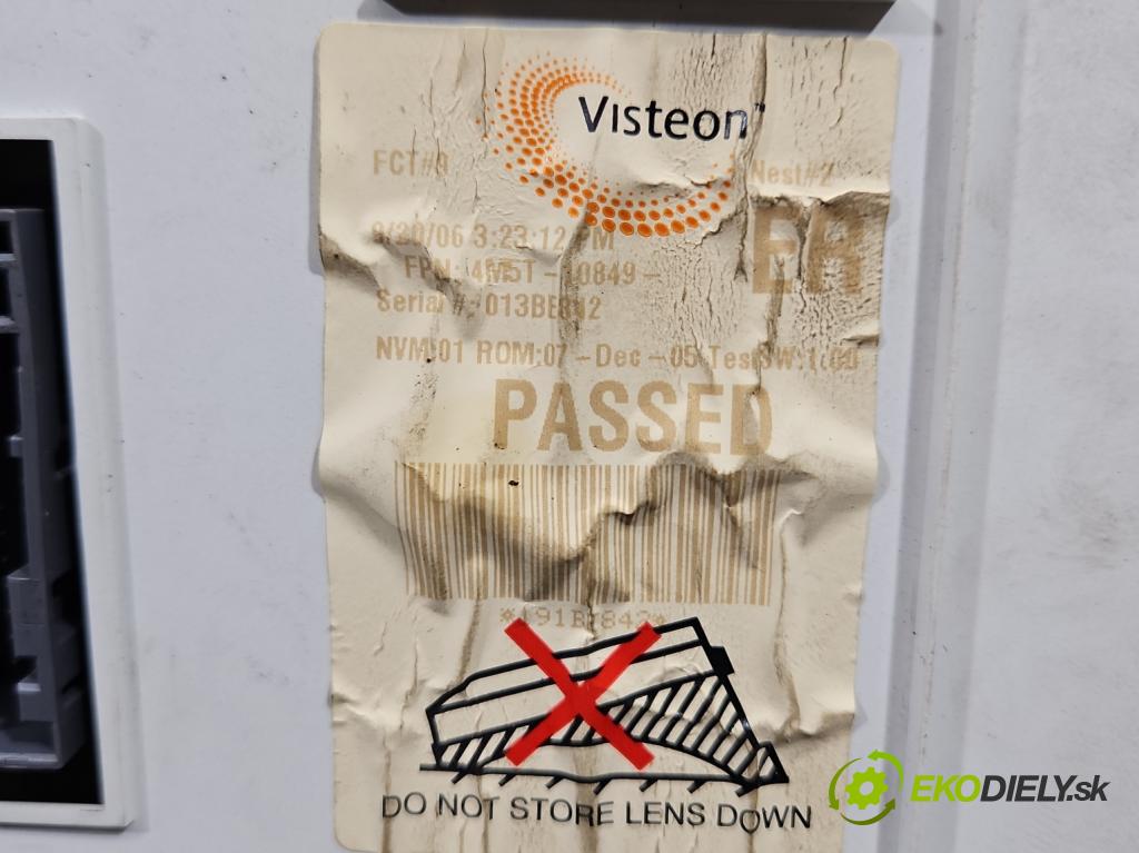 Ford Focus Mk2 2004-2011 1.6 16V 101 HP manual 74 kW 1596 cm3 5- prístrojovka/ budíky 3M5F-10841-B (Prístrojová doska)