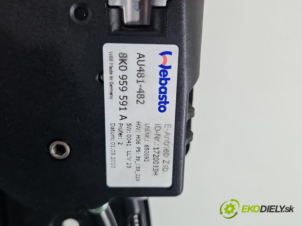 Audi A4 B8 2007-2015 3.0 tdi 239KM automatic 176 kW 2967 cm3 5- Střešní okno: 8K9877041D (Sklo karoserie)