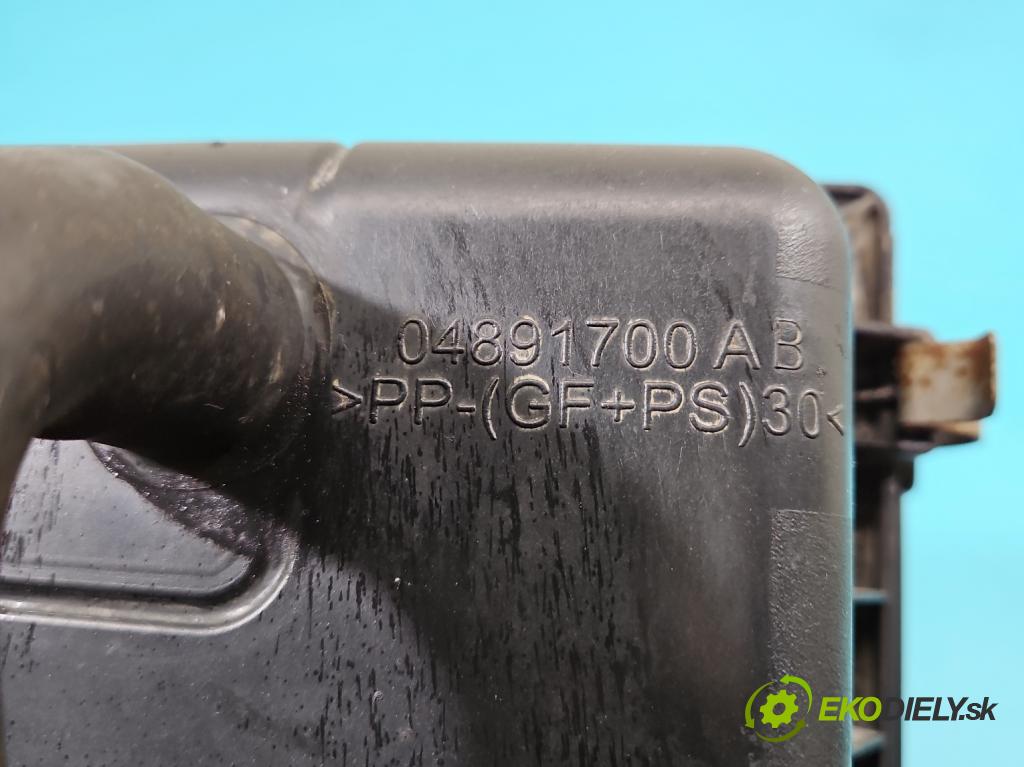 Dodge Caliber 1.8 16V 150 HP manual 110 kW 1798 cm3 5- obal filtra vzduchu 04891700AB (Obal vzduchového filtra)