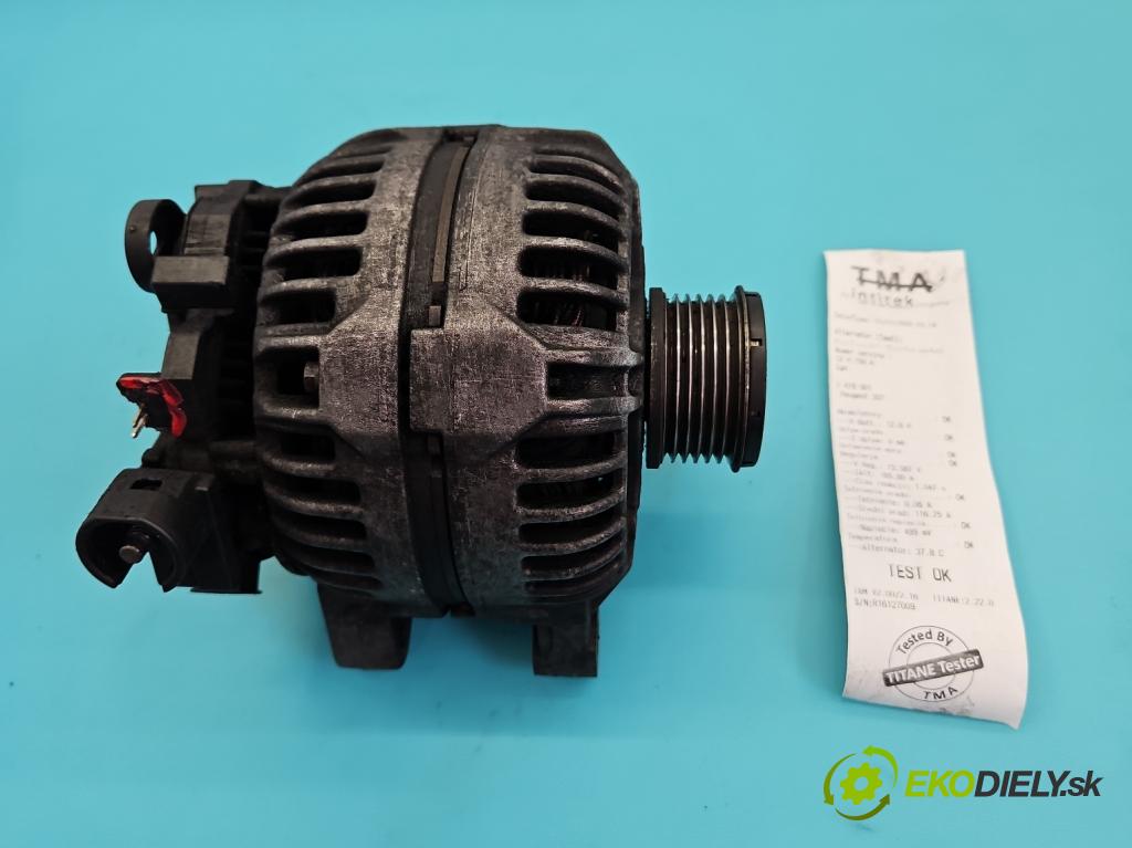 Peugeot 207 1.6 hdi 90 HP manual 66 kW 1560 cm3 5- Alternator 9646321880 (Alternátor)