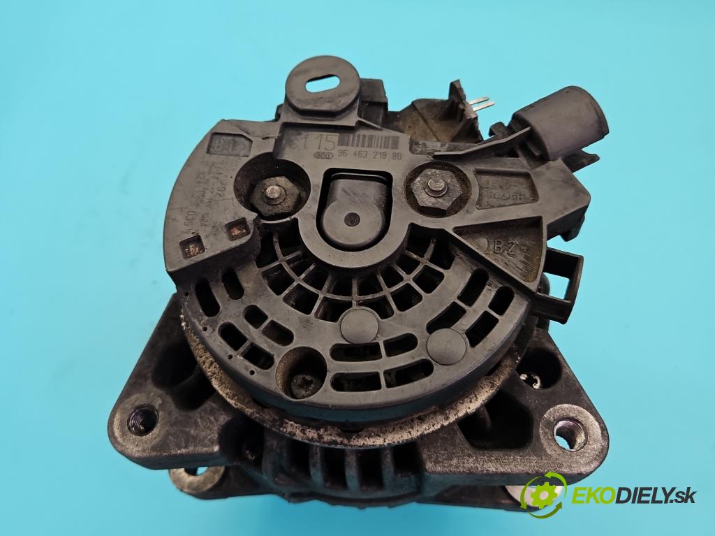 Peugeot 207 1.6 hdi 90 HP manual 66 kW 1560 cm3 5- Alternator 9646321880 (Alternátor)