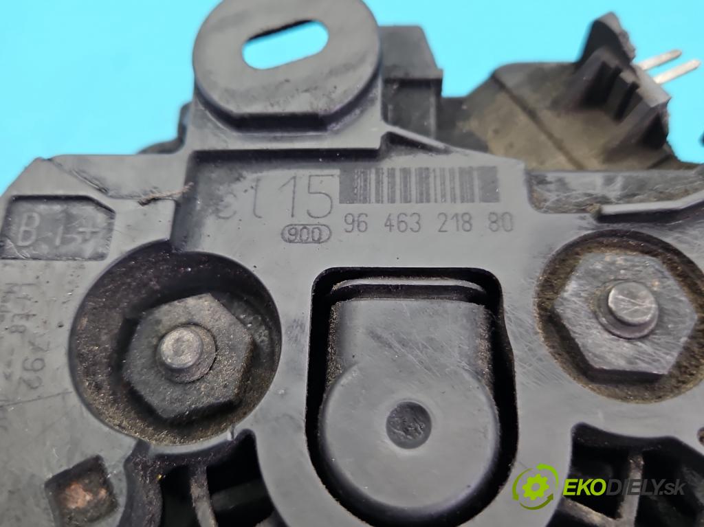 Peugeot 207 1.6 hdi 90 HP manual 66 kW 1560 cm3 5- Alternator 9646321880 (Alternátor)