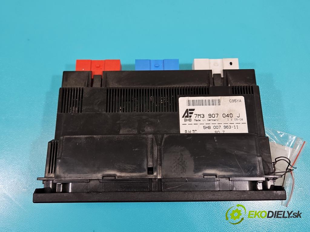 Vw Sharan I 1995-2010 1.9 tdi 116 HP manual 85 kW 1896 cm3 5- panel kúrenia 7M3907040J
