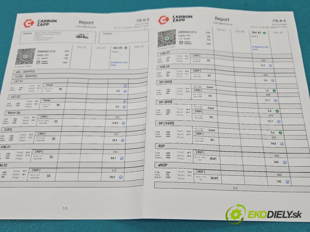 Ford Focus Mk3 2010-2018 2.0 tdci 116 HP automatic 85 kW 1997 cm3 5- vstrek EMBR00101D (Vstrekovač paliva)