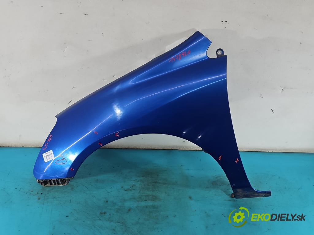 Honda Civic VII 2000-2006 1.4 16V 90 hp manual 66 kW 1396 cm3 5- blatnik přední levý  (Levý přední blatník)