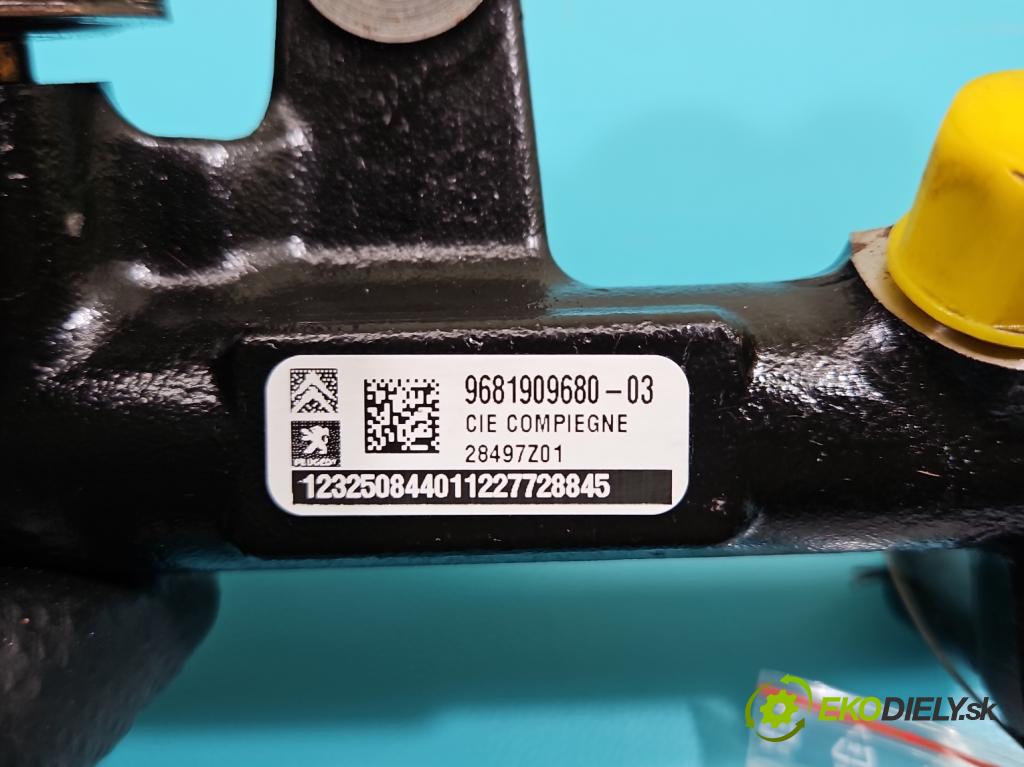 Ford Focus Mk3 2010-2018 2.0 tdci 116 HP automatic 85 kW 1997 cm3 5- lišta vstrekovacia 9681909680 (Vstrekovacia lišta)