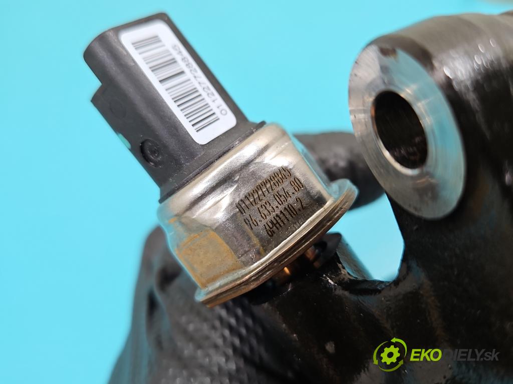 Ford Focus Mk3 2010-2018 2.0 tdci 116 HP automatic 85 kW 1997 cm3 5- lišta vstrekovacia 9681909680 (Vstrekovacia lišta)