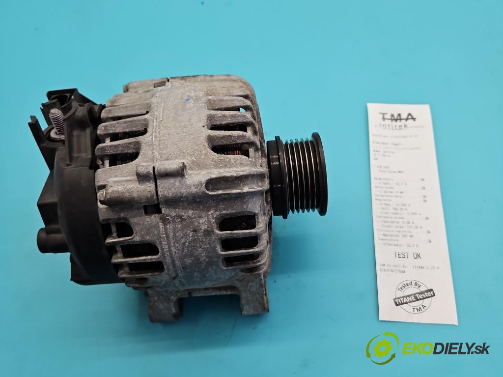 Ford Focus Mk3 2010-2018 2.0 tdci 116 HP automatic 85 kW 1997 cm3 5- Alternator AV6N-10300-MD (Alternátor)