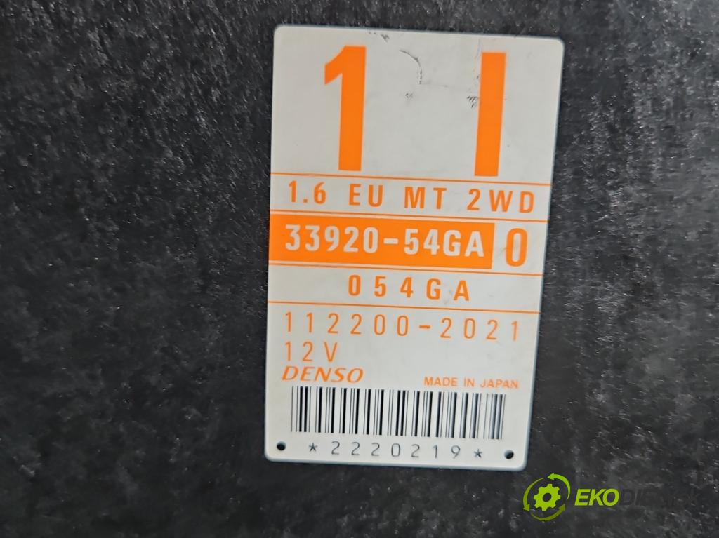 Suzuki Liana 1.6 16V 103 HP manual 76 kW 1586 cm3 5- riadiaca jednotka motora 33920-54GA0