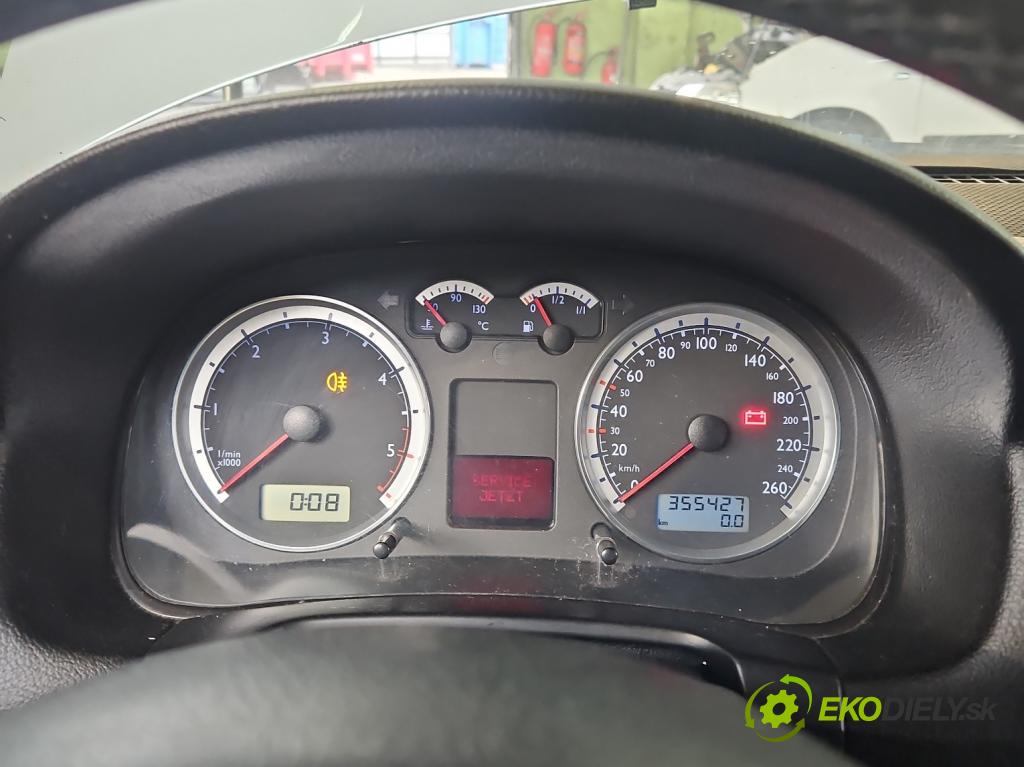 Vw Bora 1.9 tdi 101 HP manual 74 kW 1896 cm3 4- prístrojovka/ budíky 1J5920826C (Prístrojová doska)