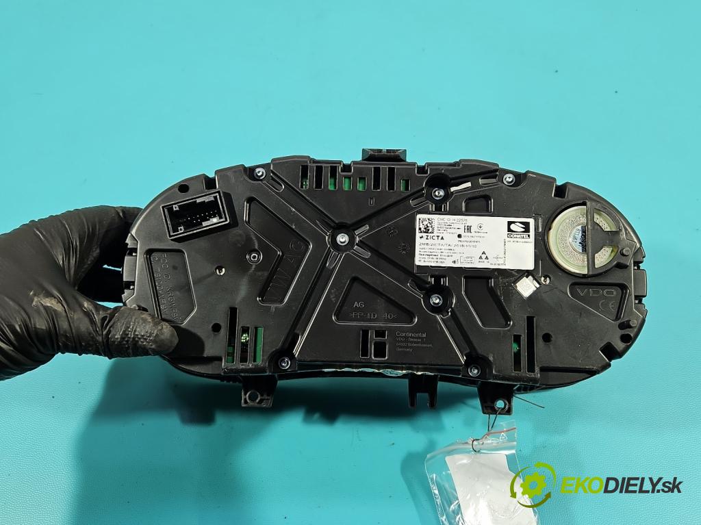 Skoda Fabia III 2014- 2021 1.0 MPI 60 HP manual 44 kW 999 cm3 5- prístrojovka/ budíky 6V0920730D (Prístrojová doska)