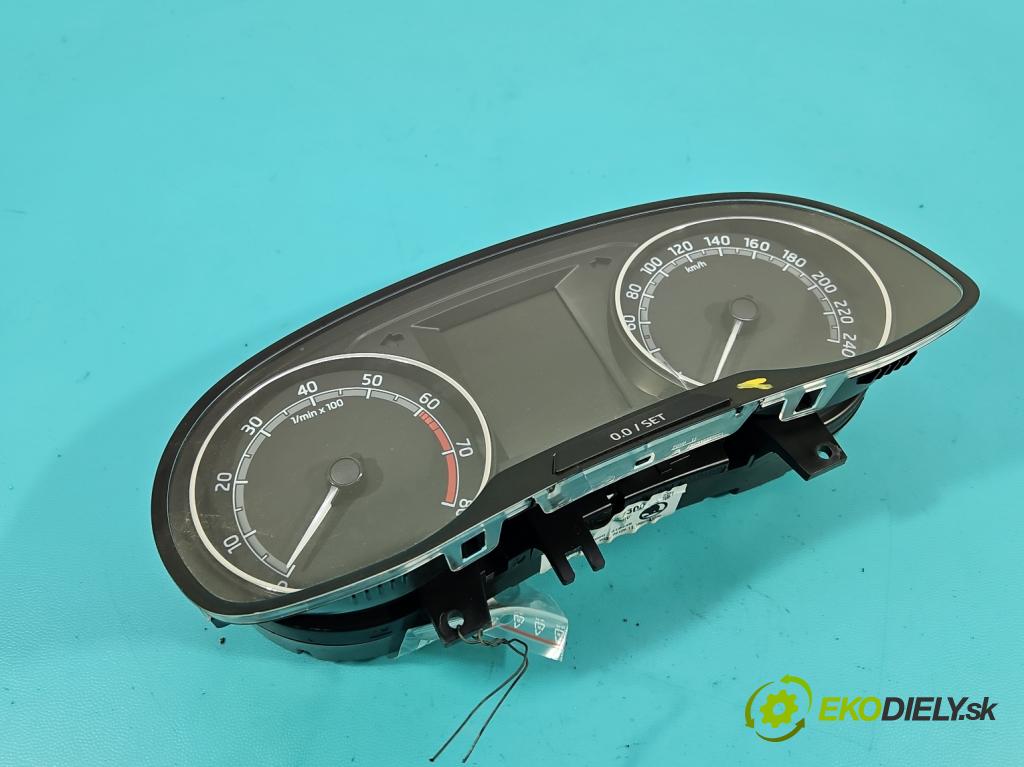 Skoda Fabia III 2014- 2021 1.0 MPI 60 HP manual 44 kW 999 cm3 5- prístrojovka/ budíky 6V0920730D (Prístrojová doska)