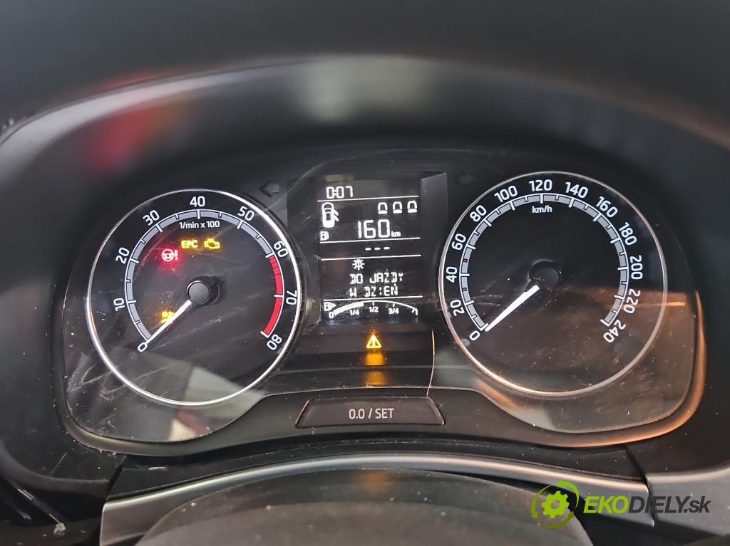Skoda Fabia III 2014- 2021 1.0 MPI 60 HP manual 44 kW 999 cm3 5- prístrojovka/ budíky 6V0920730D (Prístrojová doska)