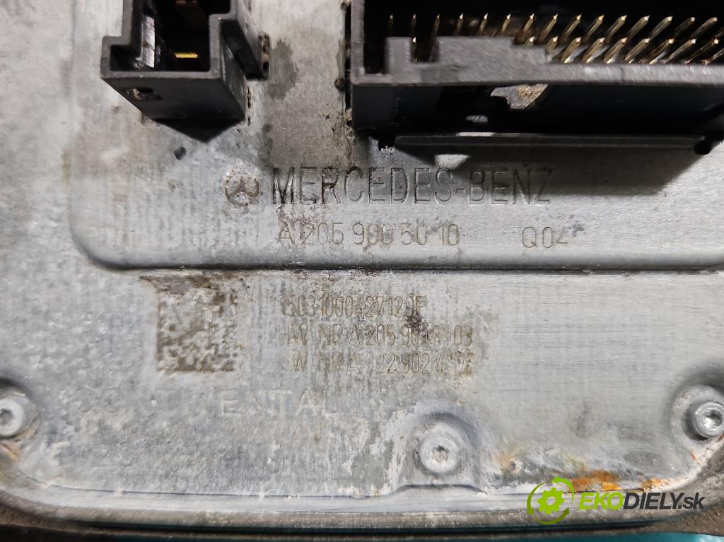Mercedes C W205 2014–2021 2.0 16V 184hp automatic 135 kW 1991 cm3 4- střídač: xenon A2059005010 (Riadiaca jednotka xenónu)