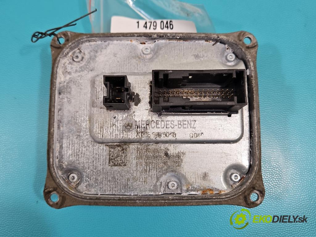 Mercedes C W205 2014–2021 2.0 16V 184hp automatic 135 kW 1991 cm3 4- střídač: xenon A2059005010 (Riadiaca jednotka xenónu)