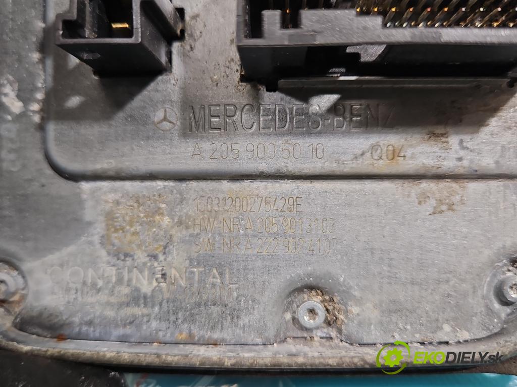 Mercedes C W205 2014–2021 2.0 16V 184hp automatic 135 kW 1991 cm3 4- střídač: xenon A2059005010 (Riadiaca jednotka xenónu)
