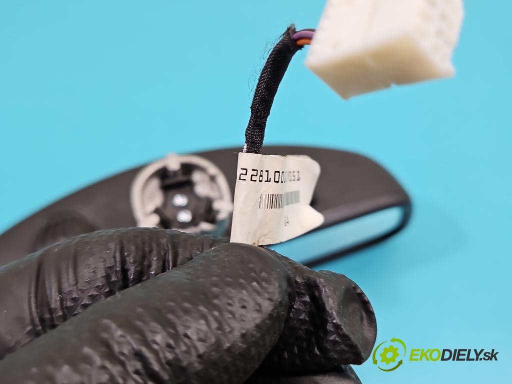 Mercedes C W205 2014–2021 2.0 16V 184hp automatic 135 kW 1991 cm3 4- zrkadlo uvnitř: A2228100117 (Spätné zrkadlo vnútorné)