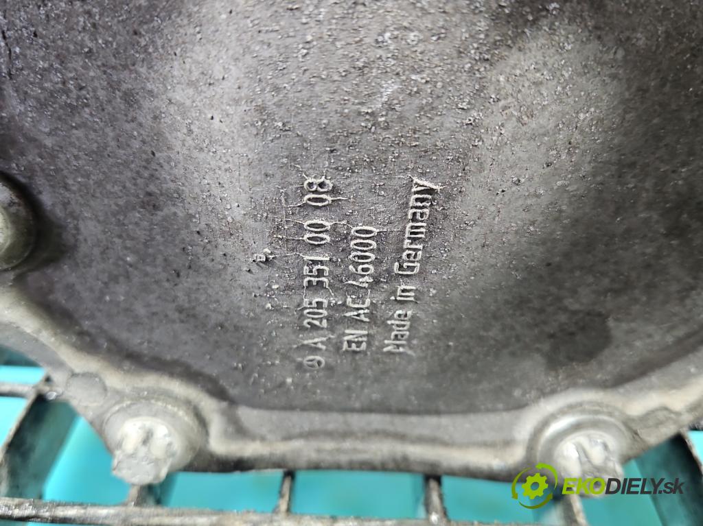 Mercedes C W205 2014–2021 2.0 16V 184hp automatic 135 kW 1991 cm3 4- Most: zadní: A2053510008