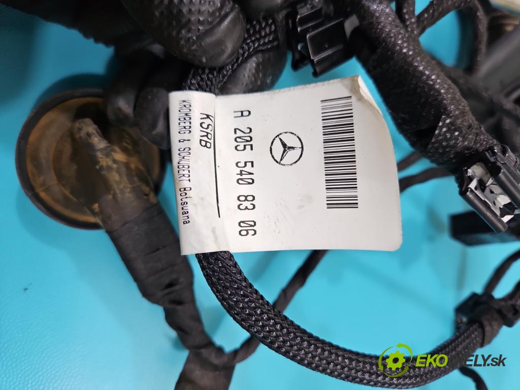 Mercedes C W205 2014–2021 2.0 16V 184 hp automatic 135 kW 1991 cm3 4- Balíček: dveře přední pravých A2055408306